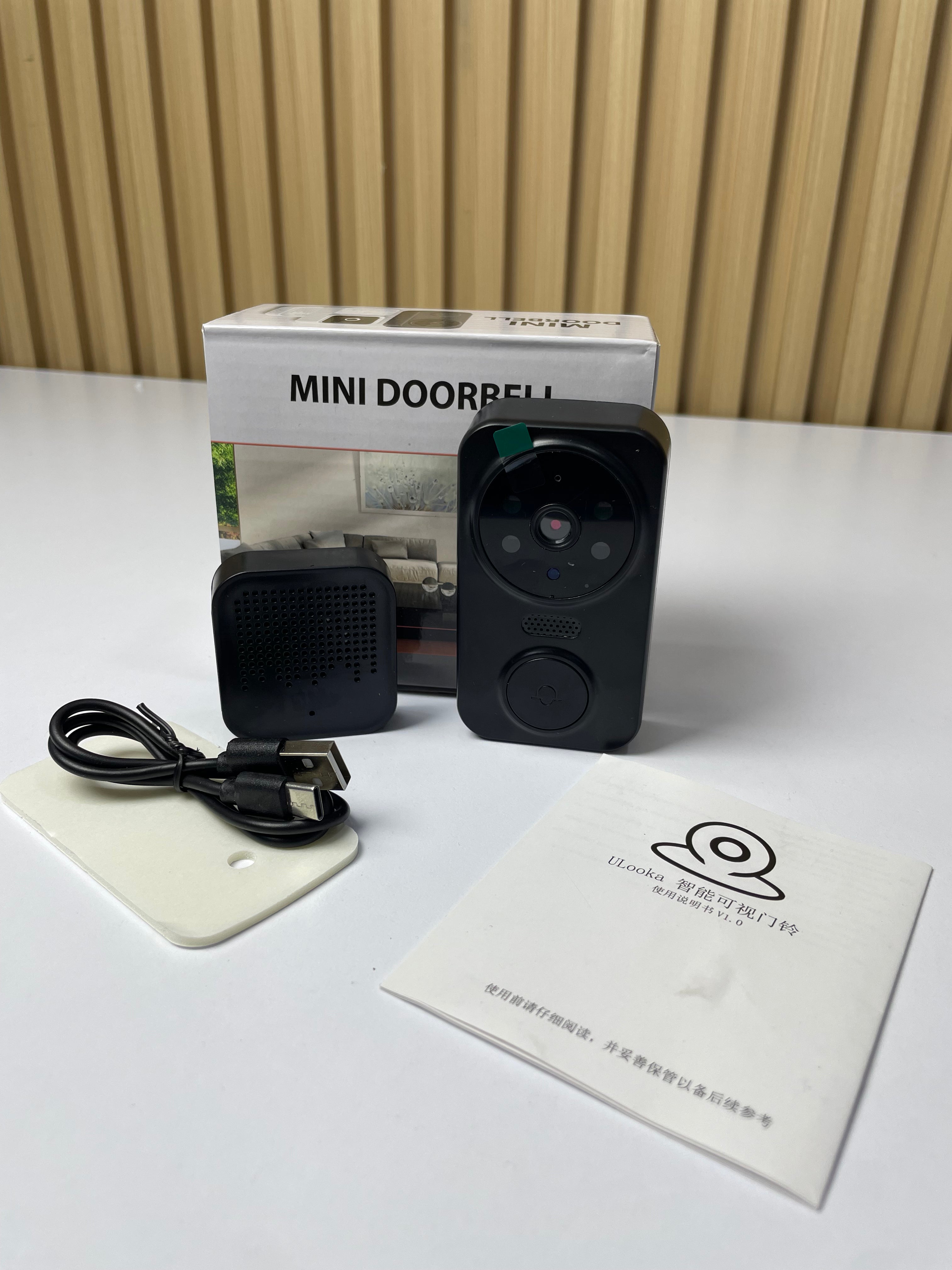 DoorVision Pro - Videoportero Inalámbrico con Cámara HD